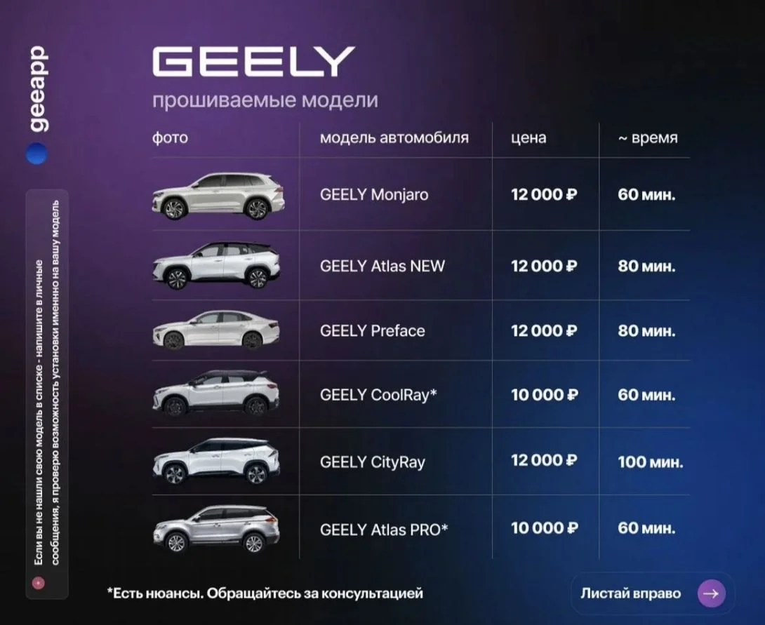 Установка приложений Geely Haval Jetour Jaecoo - миниатюра 3