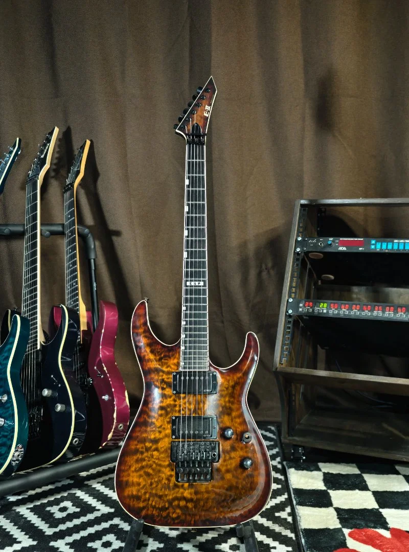 ESP E-II Horizon NT-II Tiger Eye Burst 2017