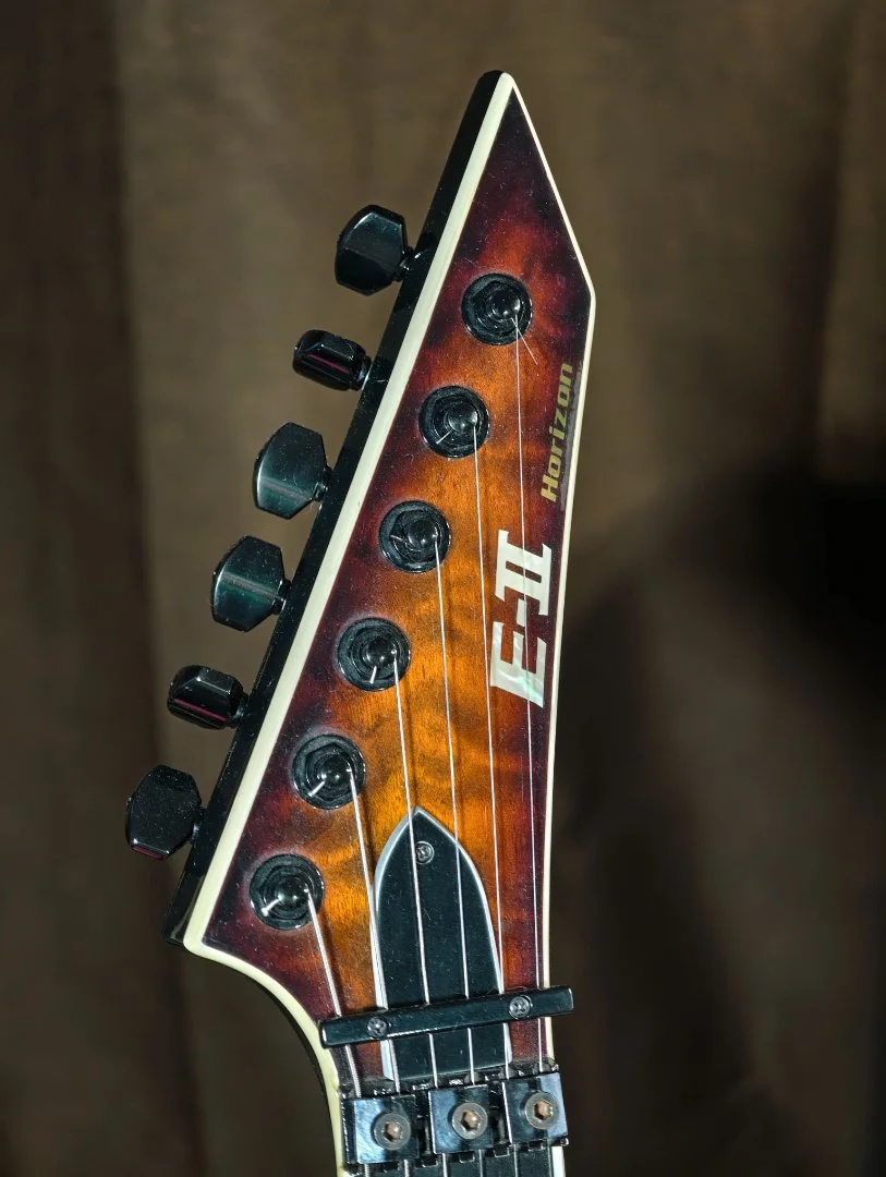 ESP E-II Horizon NT-II Tiger Eye Burst 2017 - миниатюра 3