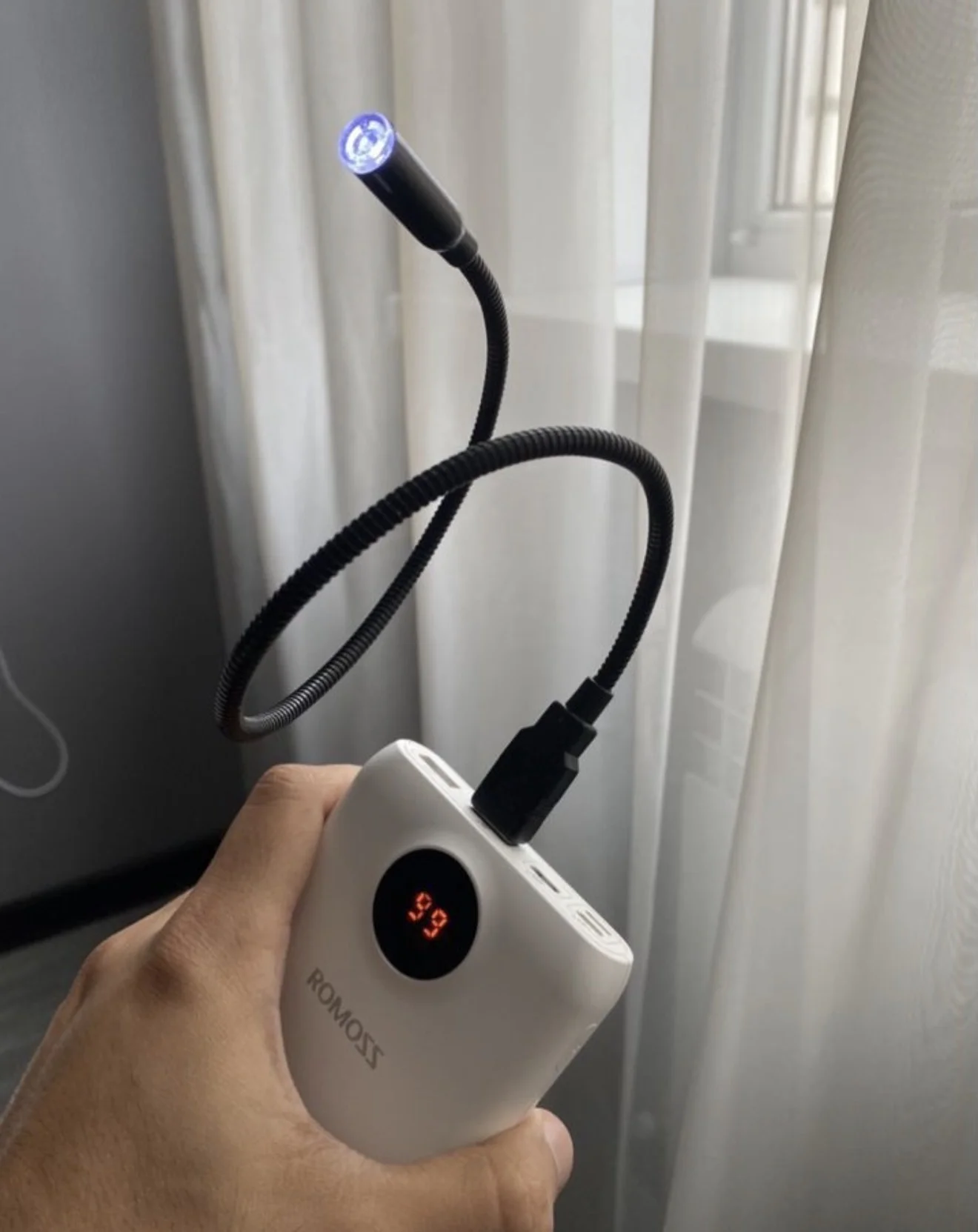 USB лампа гибкая - миниатюра 2