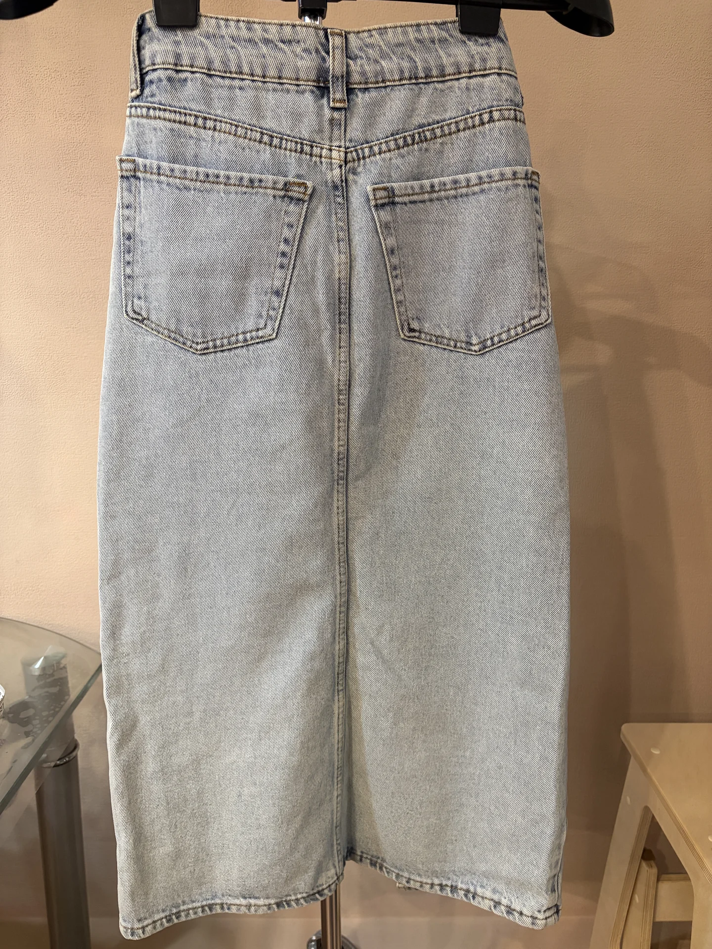 Юбка джинсовая Zara 40размер - миниатюра 2