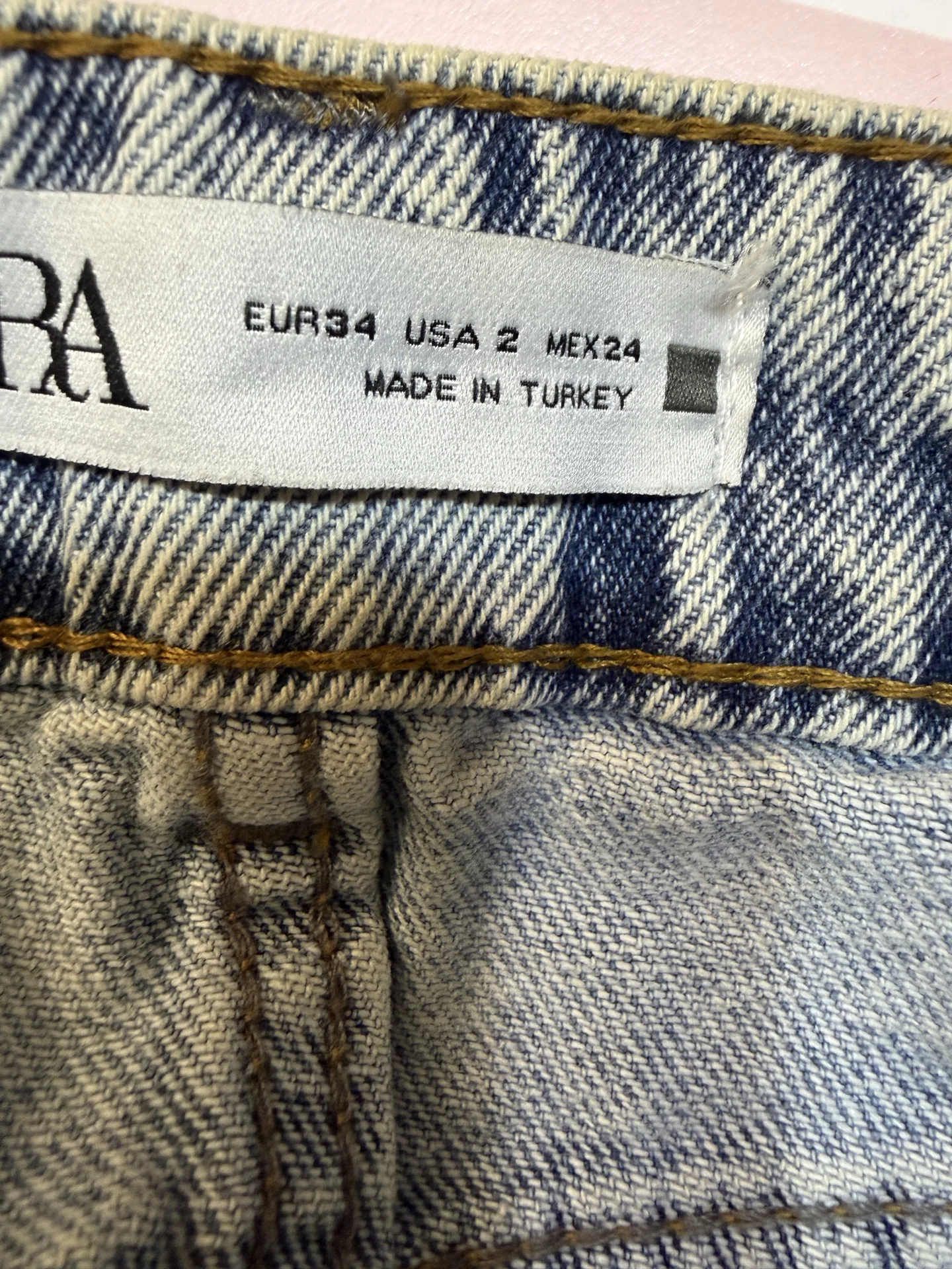 Юбка джинсовая Zara 40размер - миниатюра 3