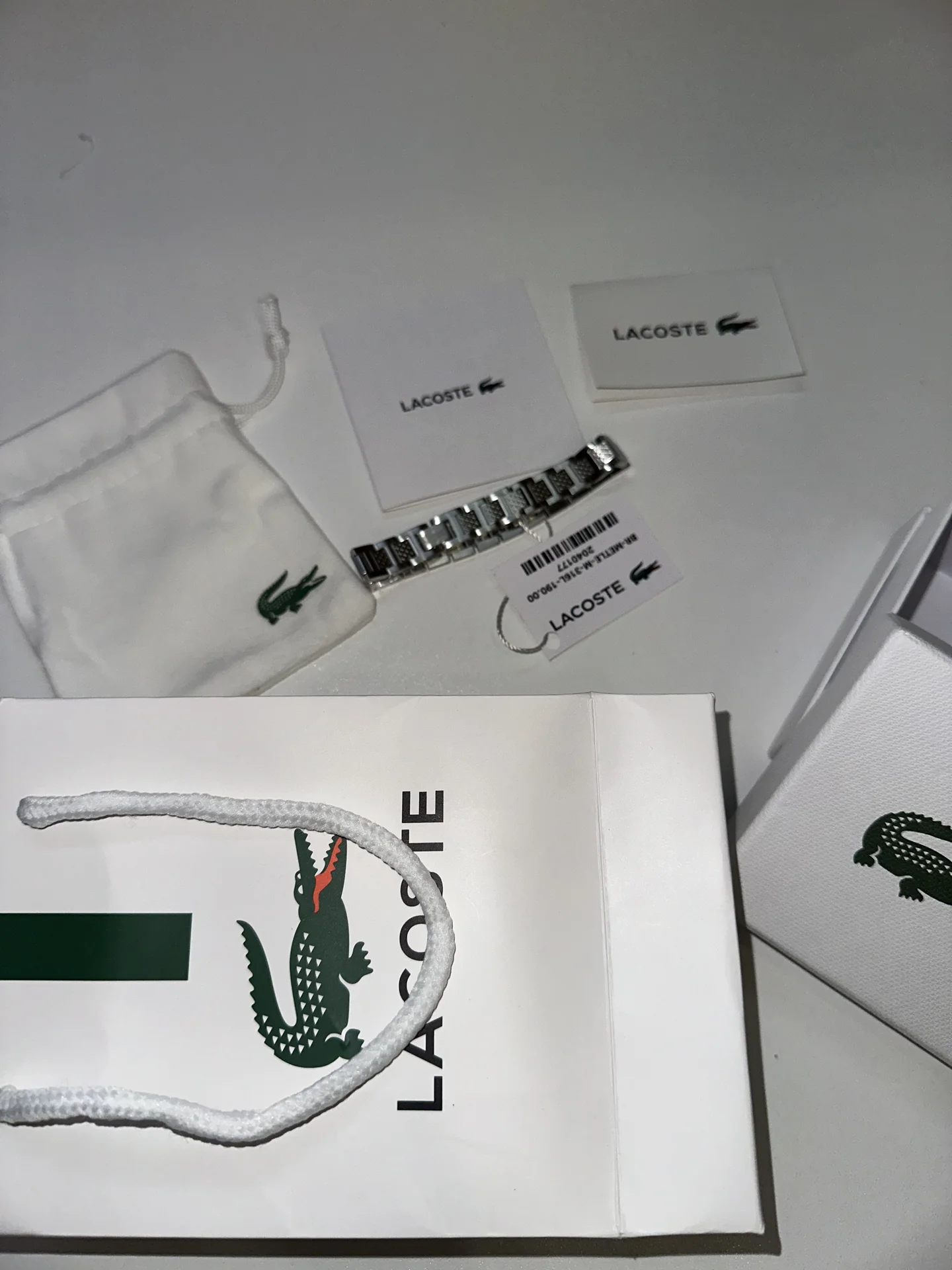 Браслет lacoste с биркой - миниатюра 5
