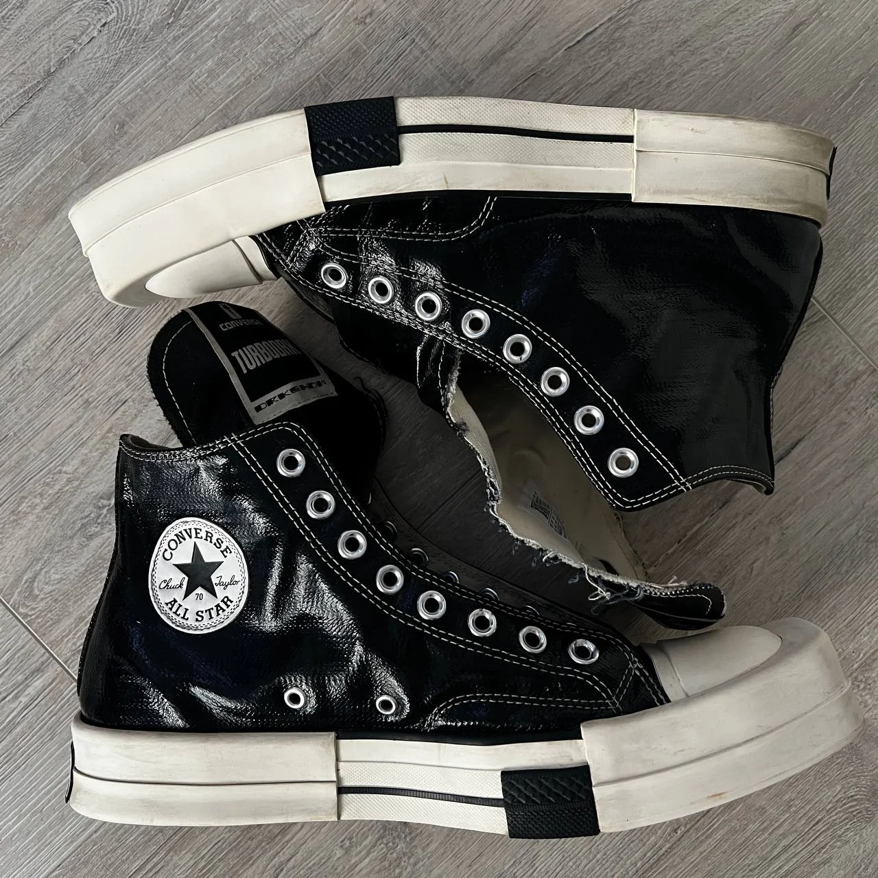 rick owens X converse turbodrk оригинал - миниатюра 2