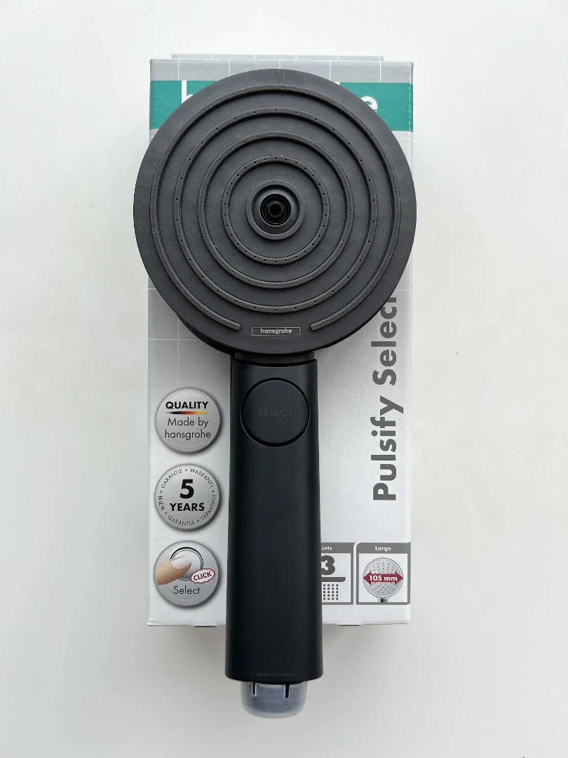 Душевая лейка Hansgrohe Pulsify Select 24110670, чёрная - миниатюра 3