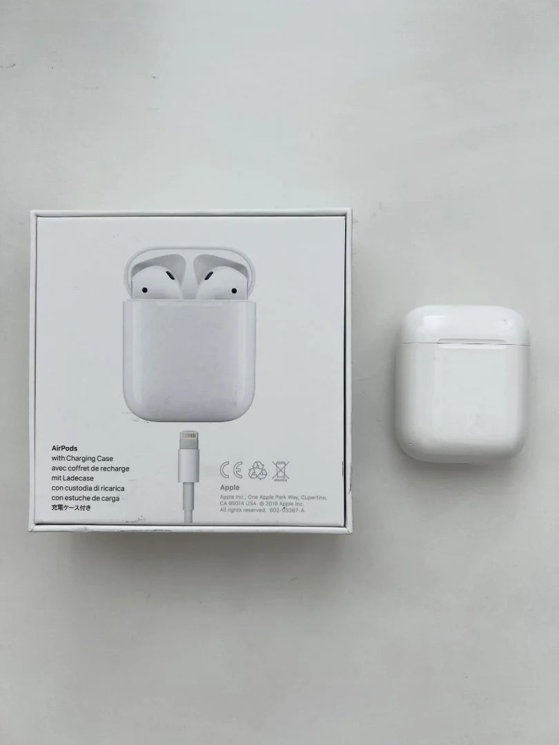 Оригинальные Apple AirPods 2 с кейсом и коробкой - миниатюра 5