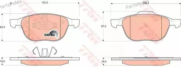 Колодки тормозные дисковые - миниатюра 3