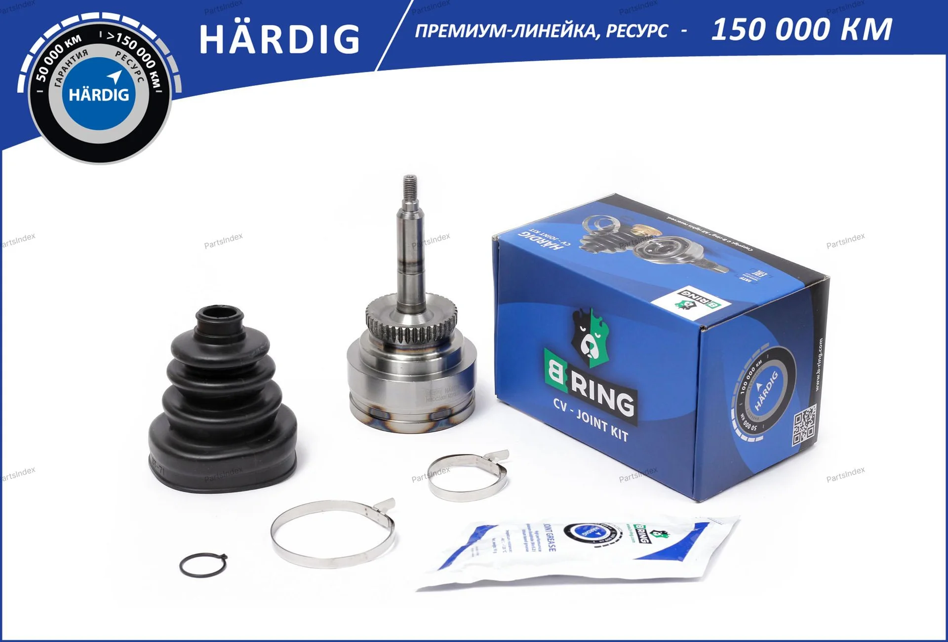 Шрус SSANGYONG Kyron (05-) (наруж.) [40/34] (HBOC3801) B-RING HRDIG