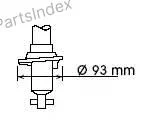 Амортизатор газовый задний Excel-G 341226 - миниатюра 2