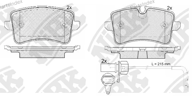 Колодки тормозные дисковые - изображение 1