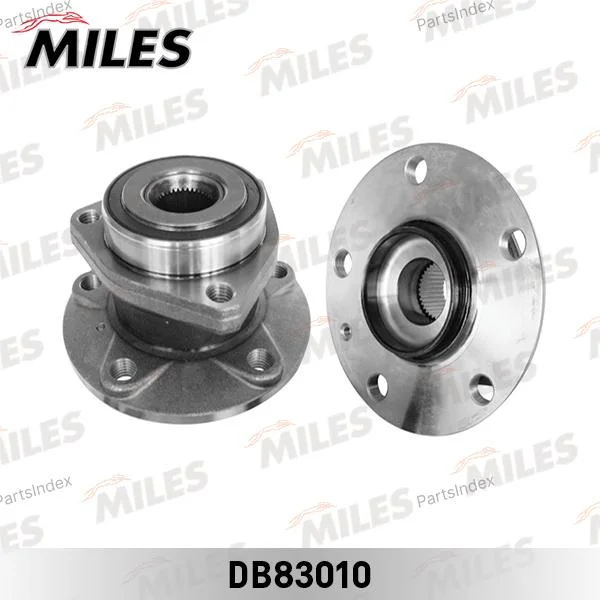 Ступица с подшипником AUDI A3 II-III/SKODA/VW GOLF V-VII/CADDY III 03- пер. (SKF VKBA6556) DB83010