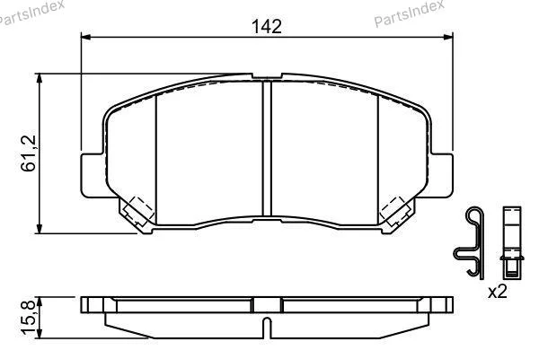 Колодки тормозные дисковые - миниатюра 4