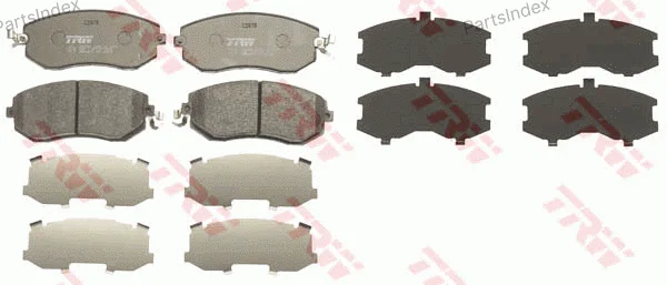 Колодки тормозные дисковые GDB3519 - миниатюра 2