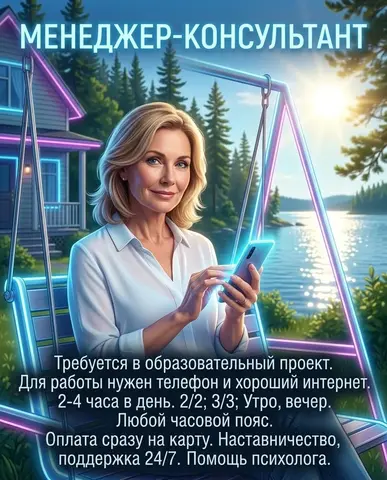 требуются. менеджеры консультанты
