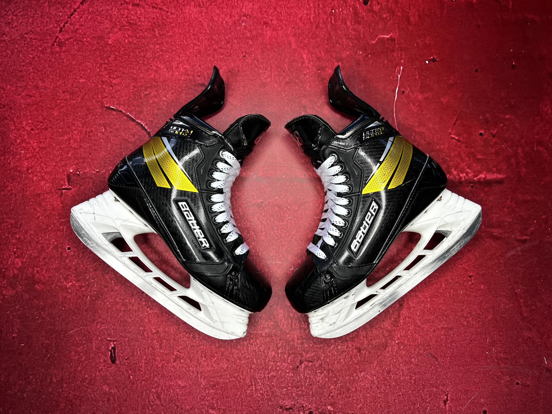 Хоккейные коньки bauer ultrasonic спецзаказ SR - изображение 1
