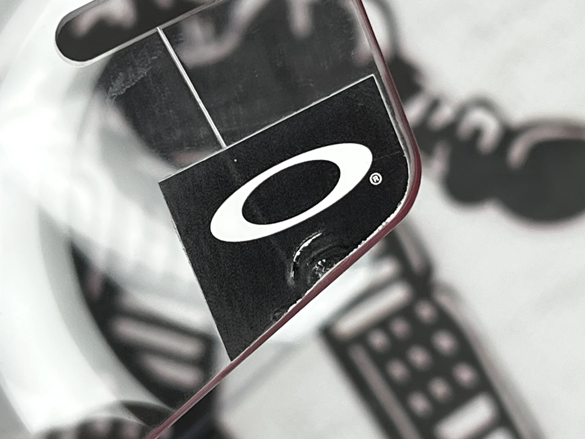 Хоккейный визор oakley straight 9 см - миниатюра 2