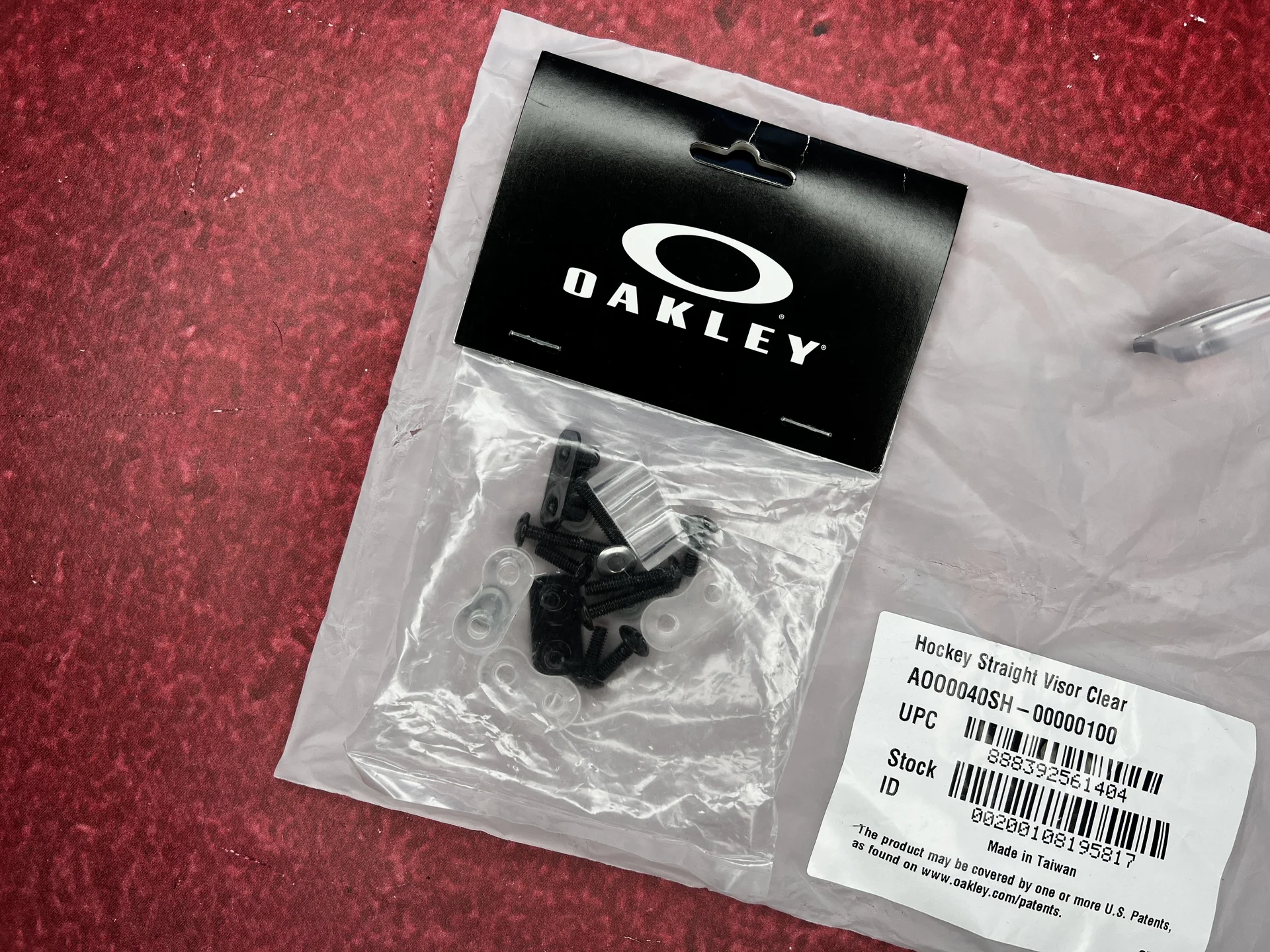 Хоккейный визор oakley straight 9 см - миниатюра 4