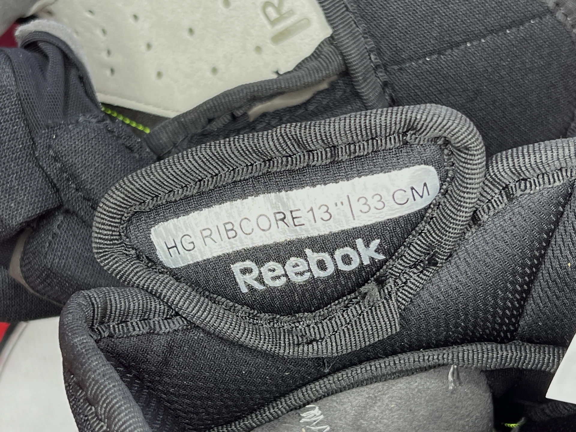 Хоккейные перчатки краги reebok ribcore SR 13 - миниатюра 9