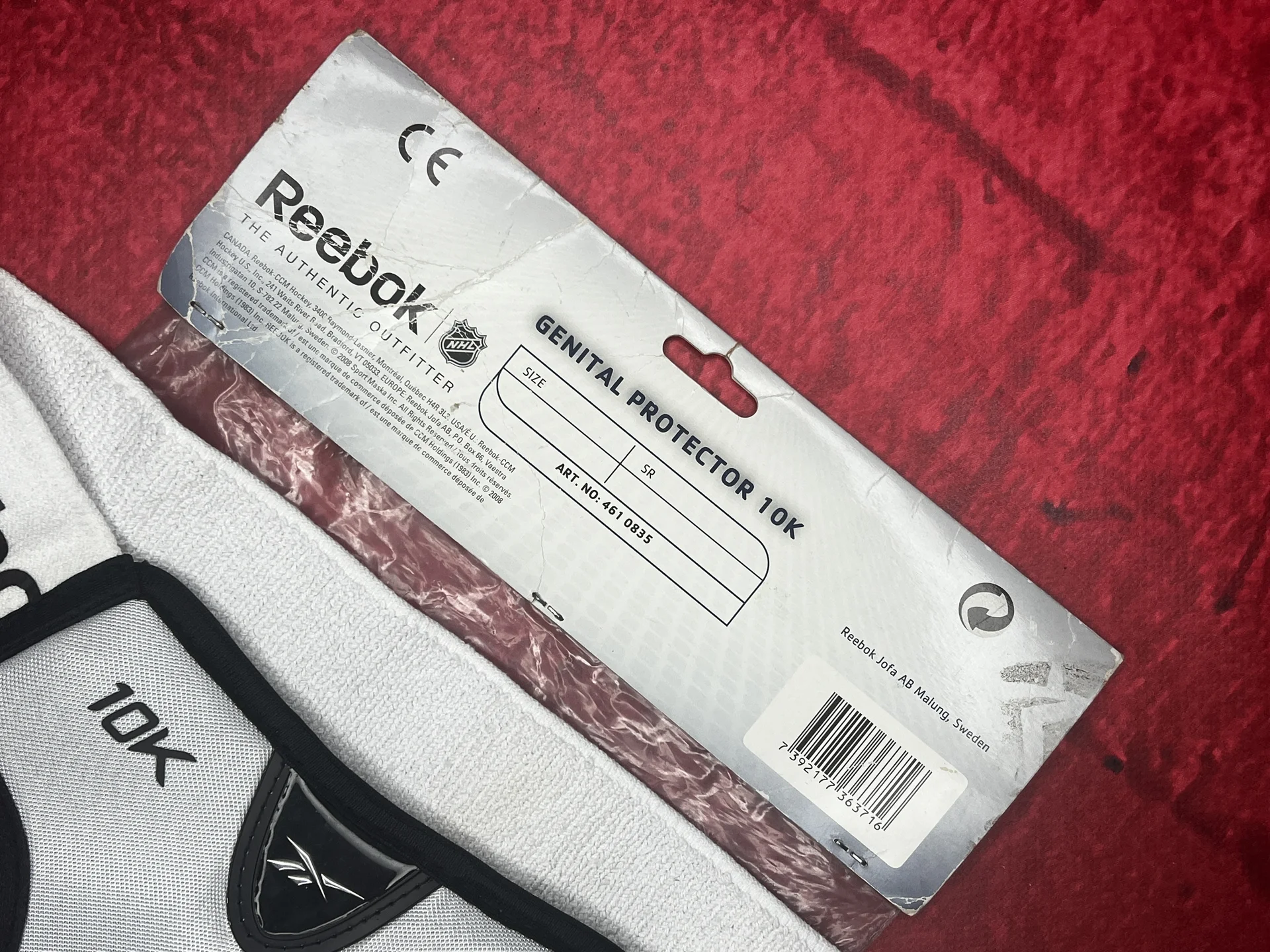 Хоккейный бандаж защита паха reebok 10K SR - миниатюра 4