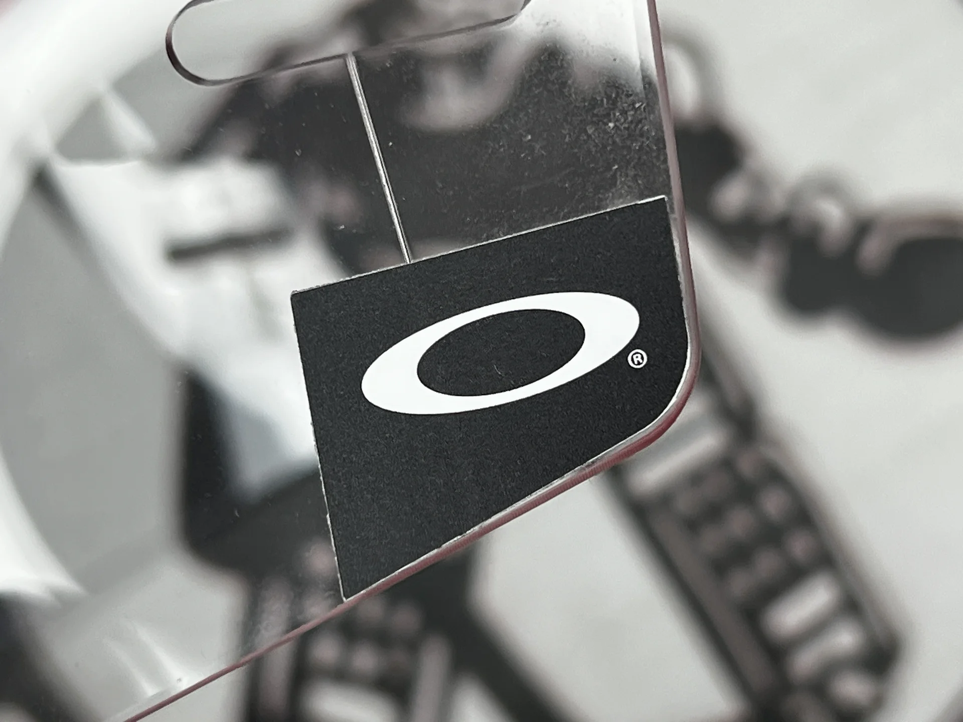 Хоккейный визор oakley straight 9 см - миниатюра 2