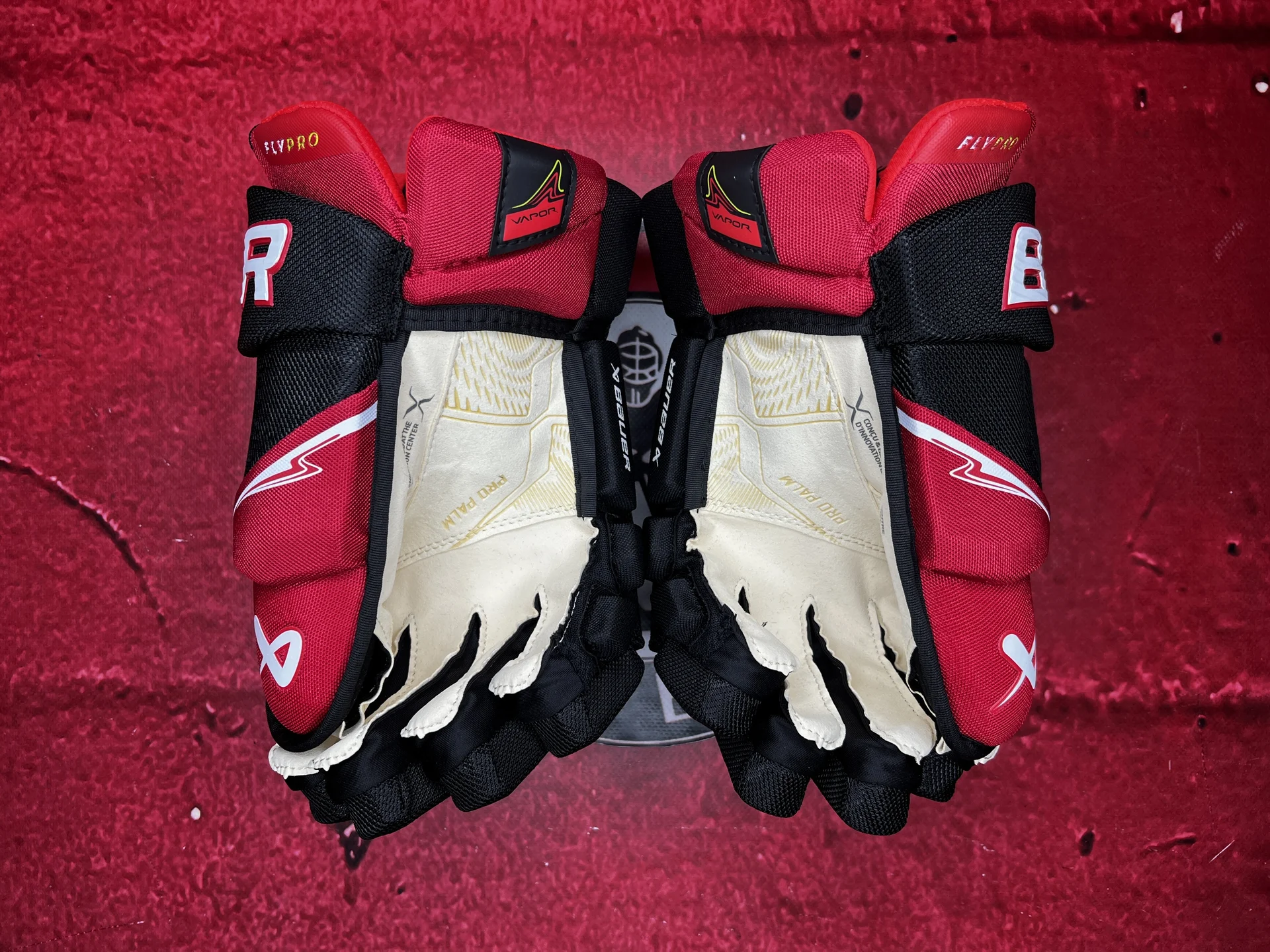 Хоккейные перчатки краги bauer flypro SR 14 - миниатюра 4