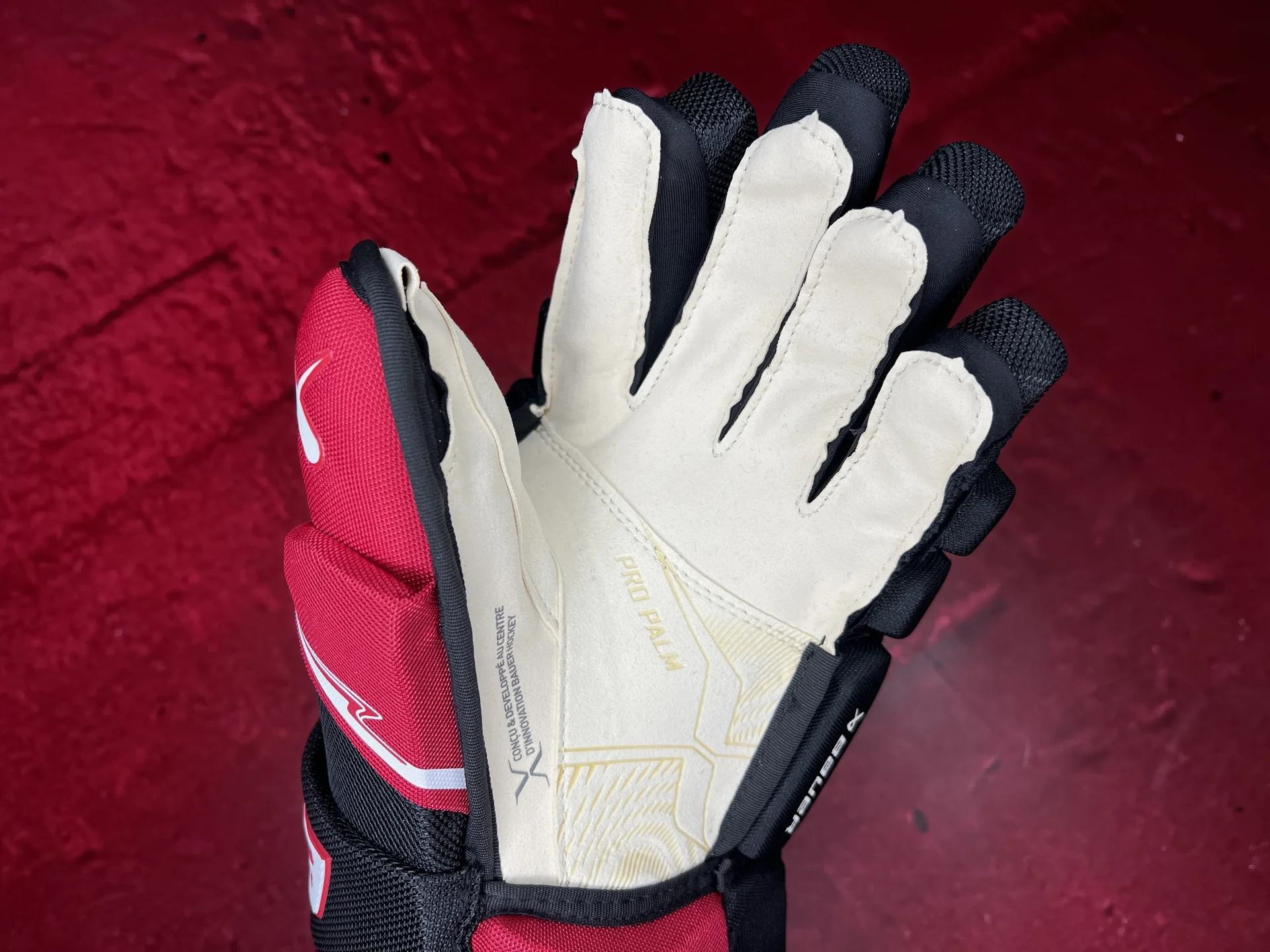 Хоккейные перчатки краги bauer flypro SR 14 - миниатюра 5
