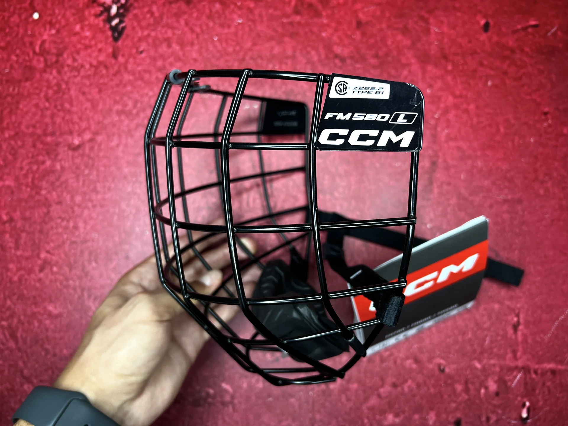 Хоккейная сетка решетка CCM FM580 SR L - изображение 1