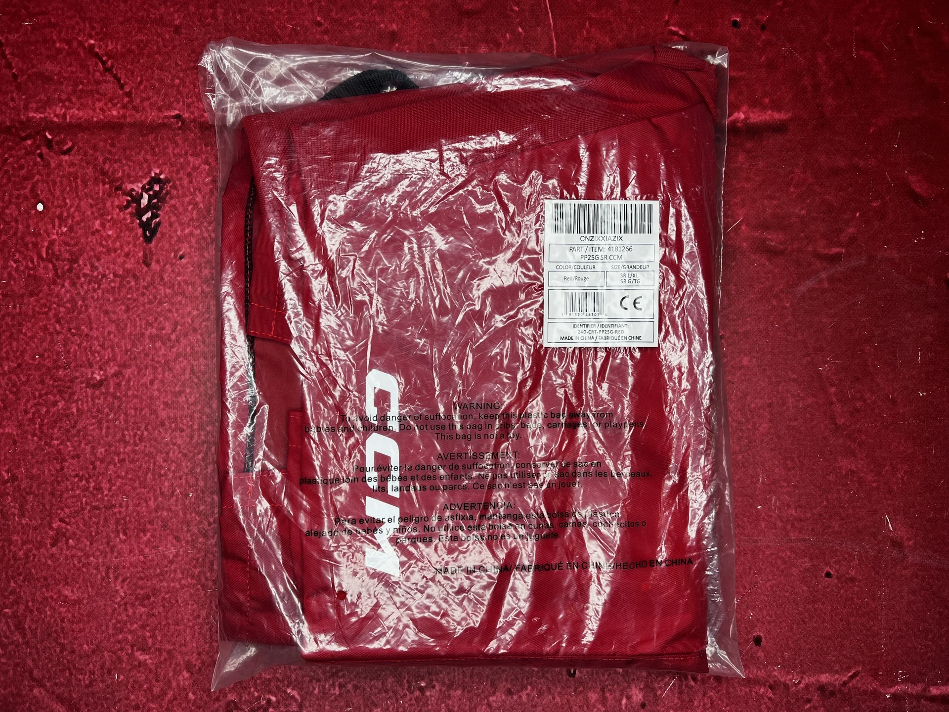Вратарские чехлы CCM PP25G SR L/XL - миниатюра 10