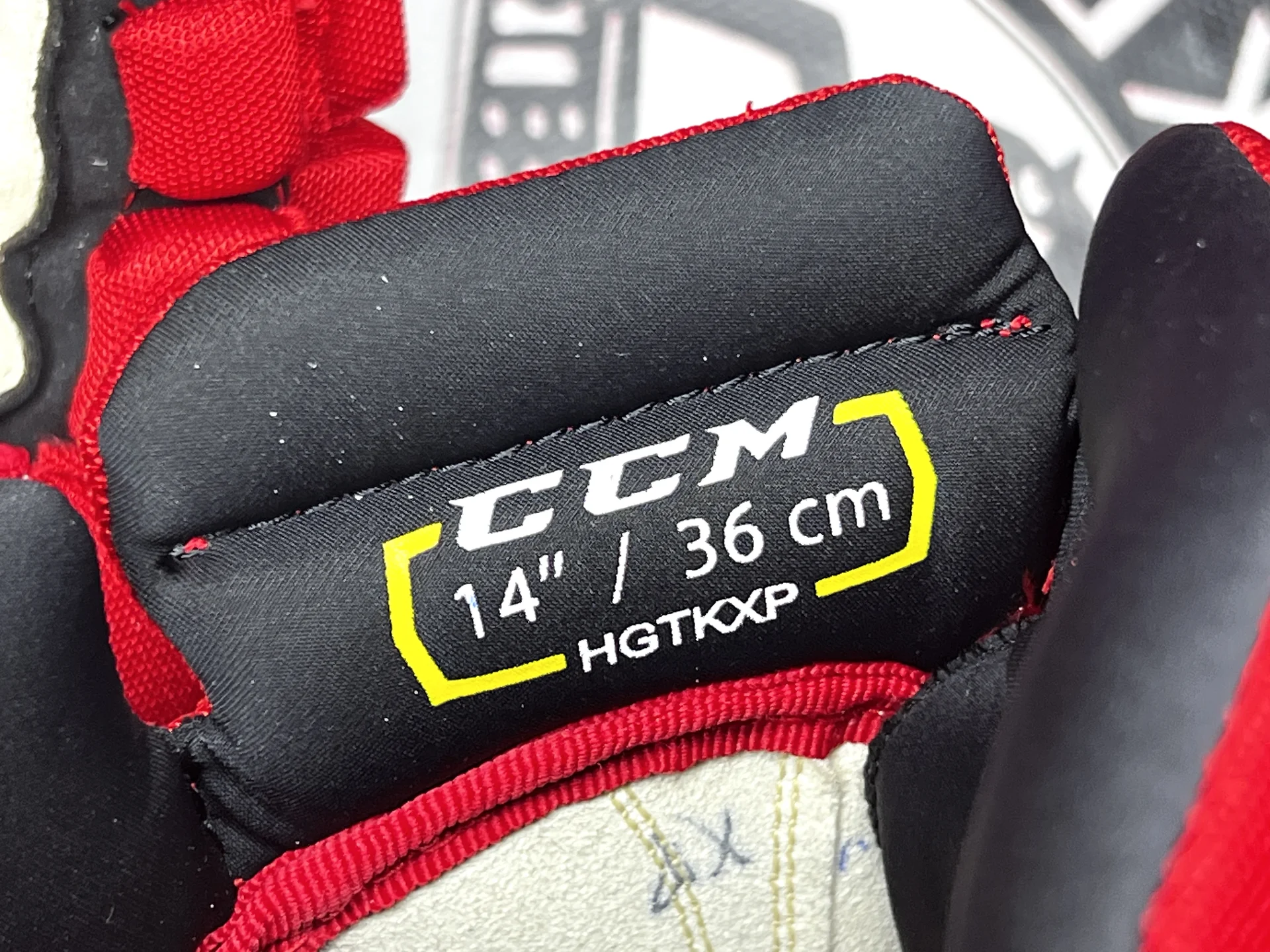 Хоккейные перчатки краги CCM hgtkxp SR 14 - миниатюра 10