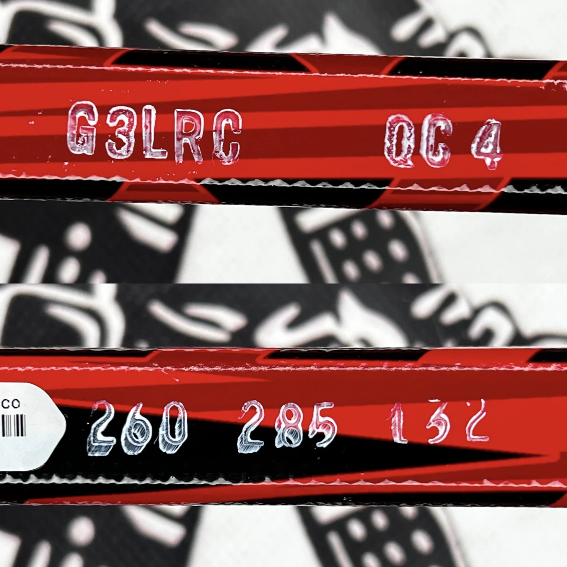Хоккейная клюшка warrior QRL ковальчук PRO srock - миниатюра 5