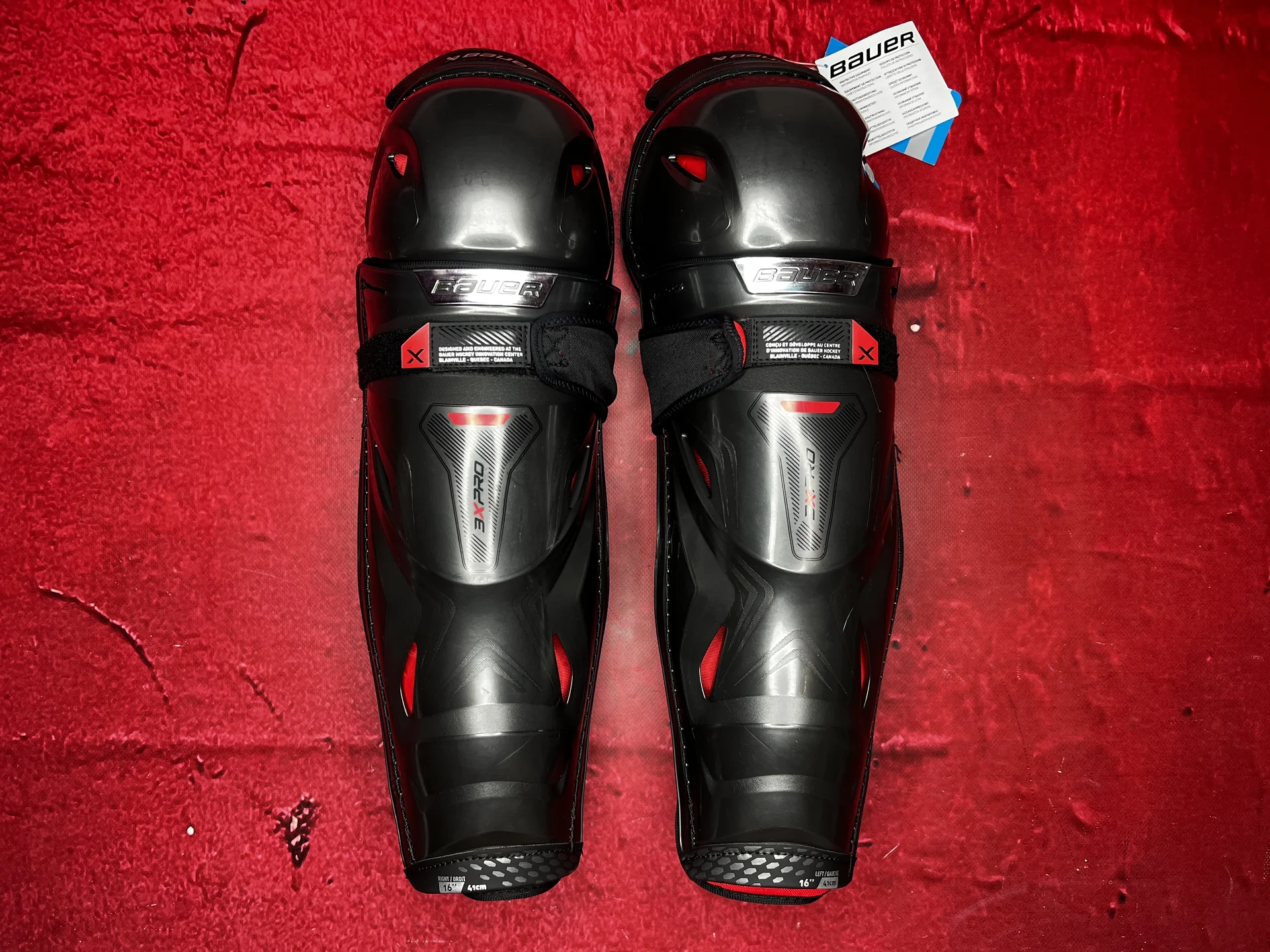 Хоккейные щитки bauer 3X PRO SR 16 - изображение 1