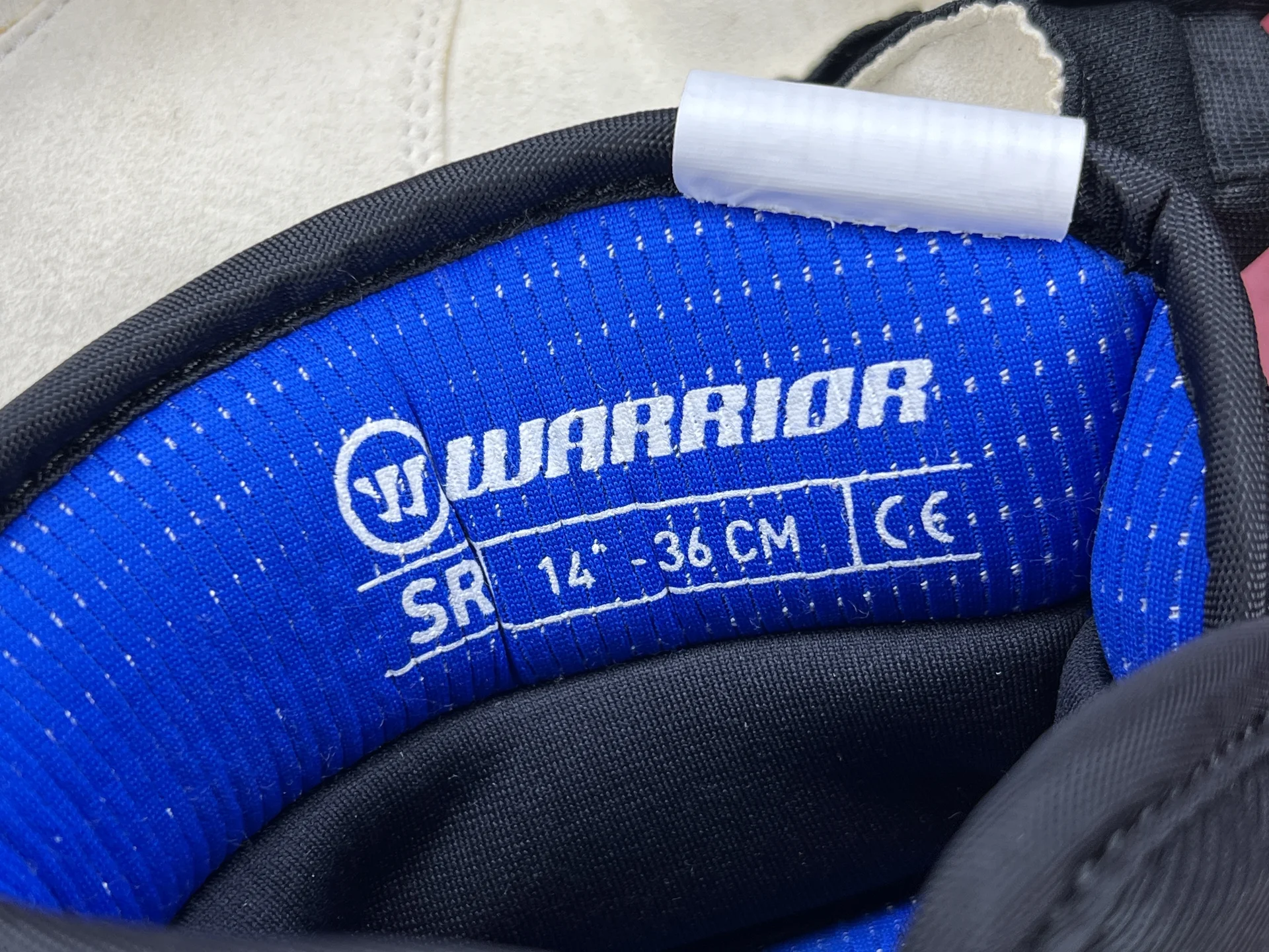 Хоккейные перчатки краги WARRIOR QRE PRO SR 14 - миниатюра 9