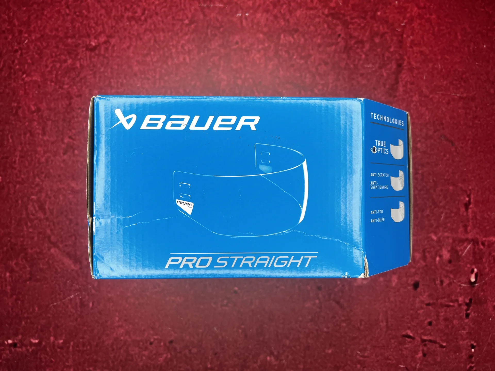 Хоккейный визор bauer PRO straight - миниатюра 7