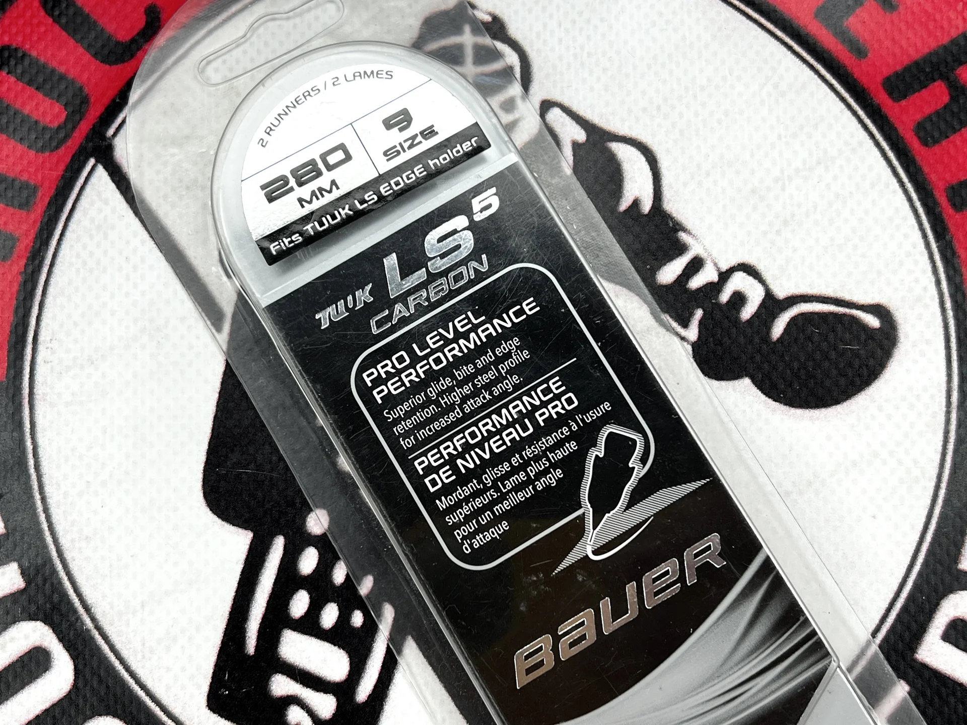 Хоккейные лезвия bauer tuuk LS5 carbon SR 280 (9)