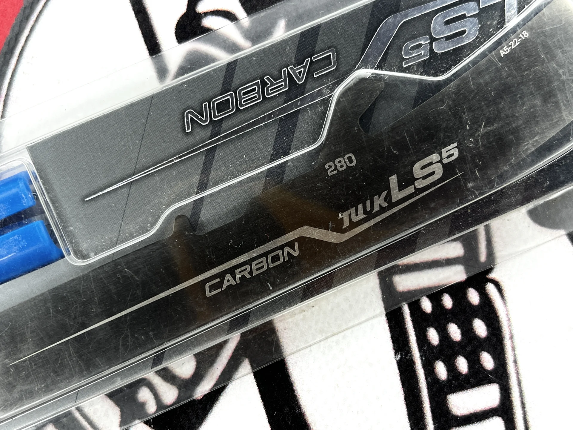 Хоккейные лезвия bauer tuuk LS5 carbon SR 280 (9) - миниатюра 4