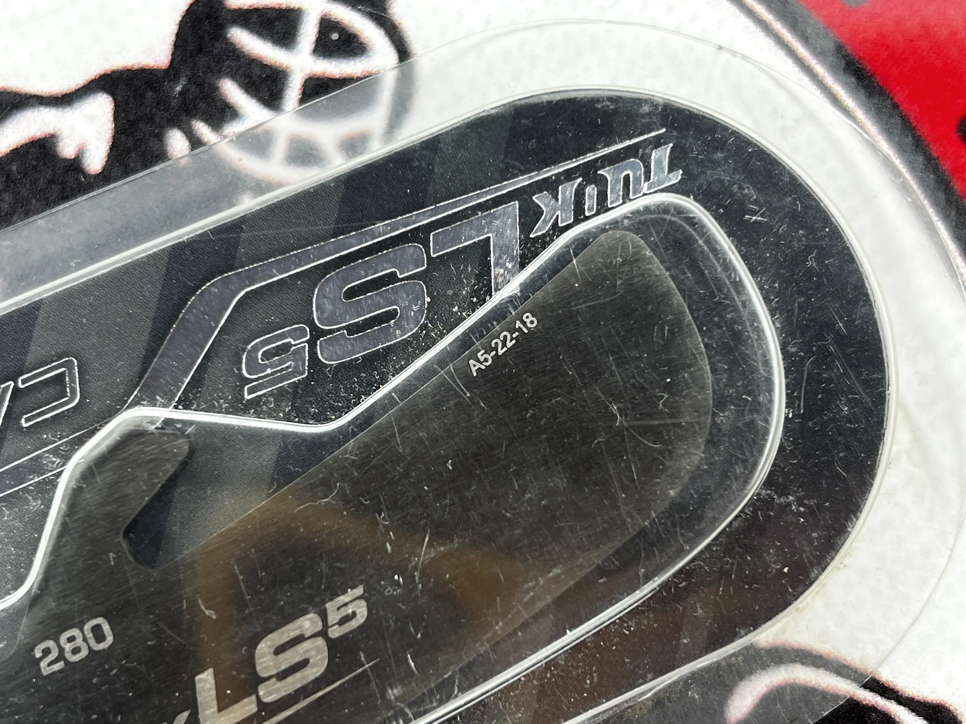 Хоккейные лезвия bauer tuuk LS5 carbon SR 280 (9) - миниатюра 5
