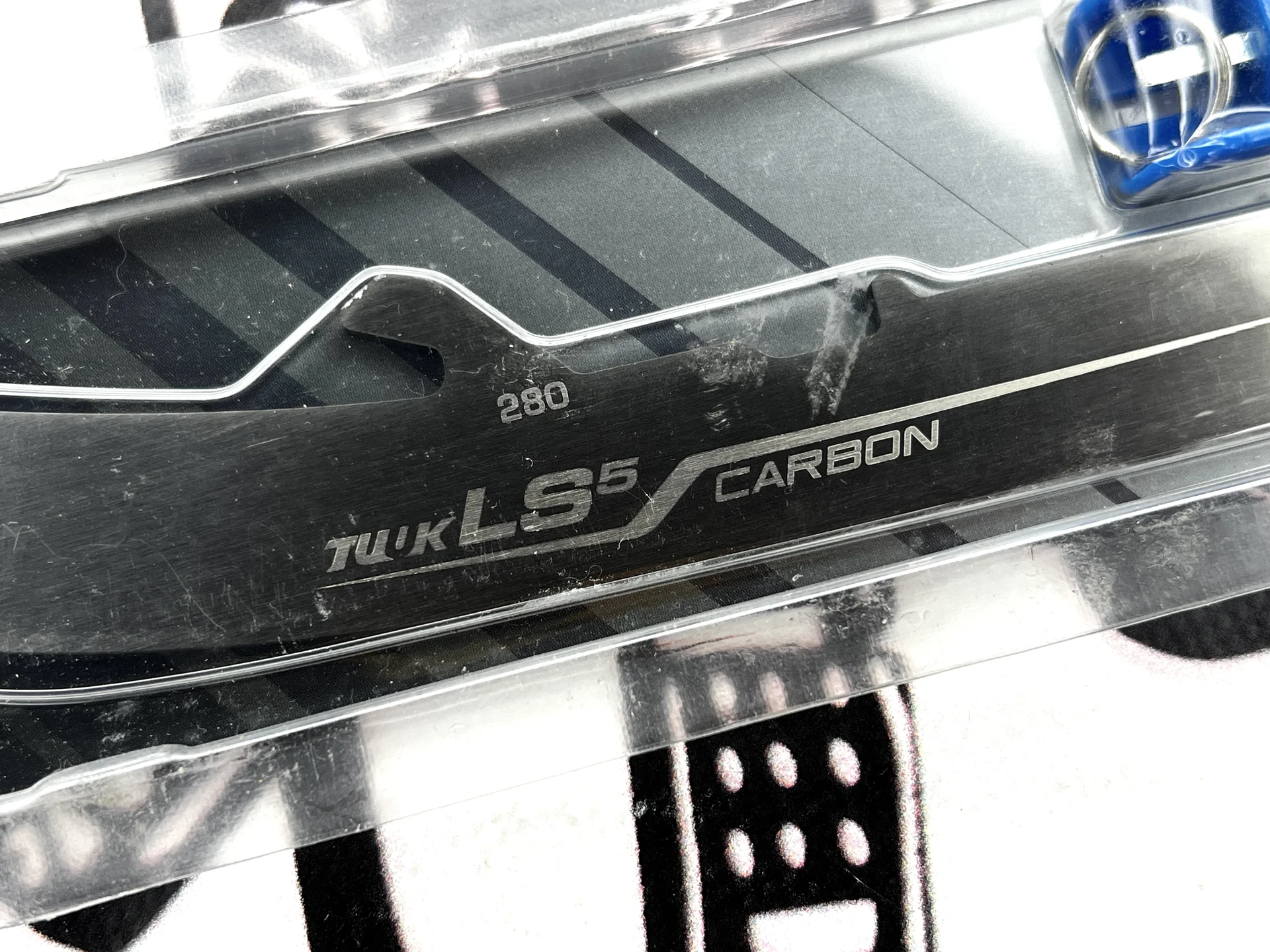 Хоккейные лезвия bauer tuuk LS5 carbon SR 280 (9) - миниатюра 7