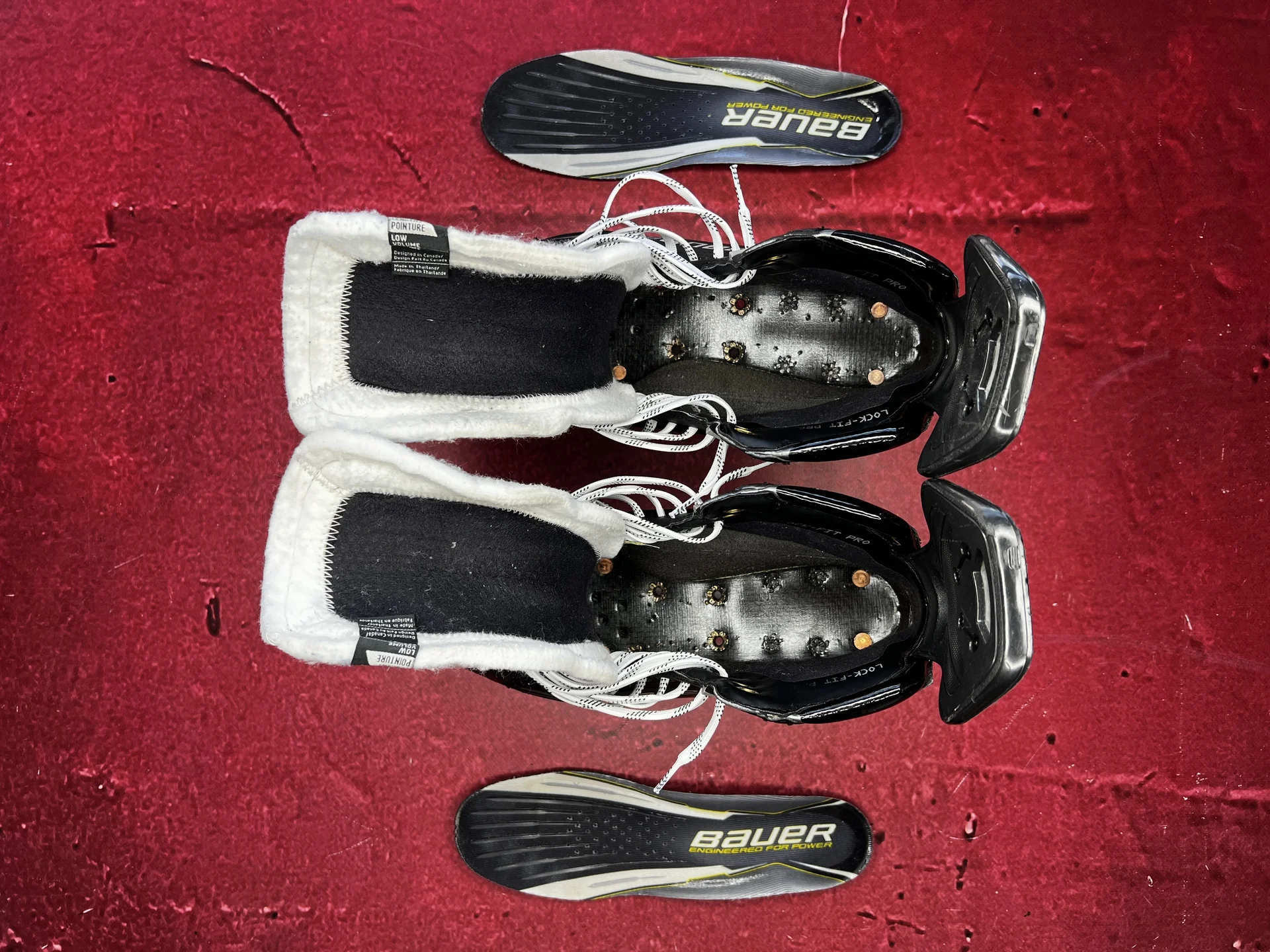 Хоккейные коньки bauer shadow SR 10 FIT 1 - миниатюра 9