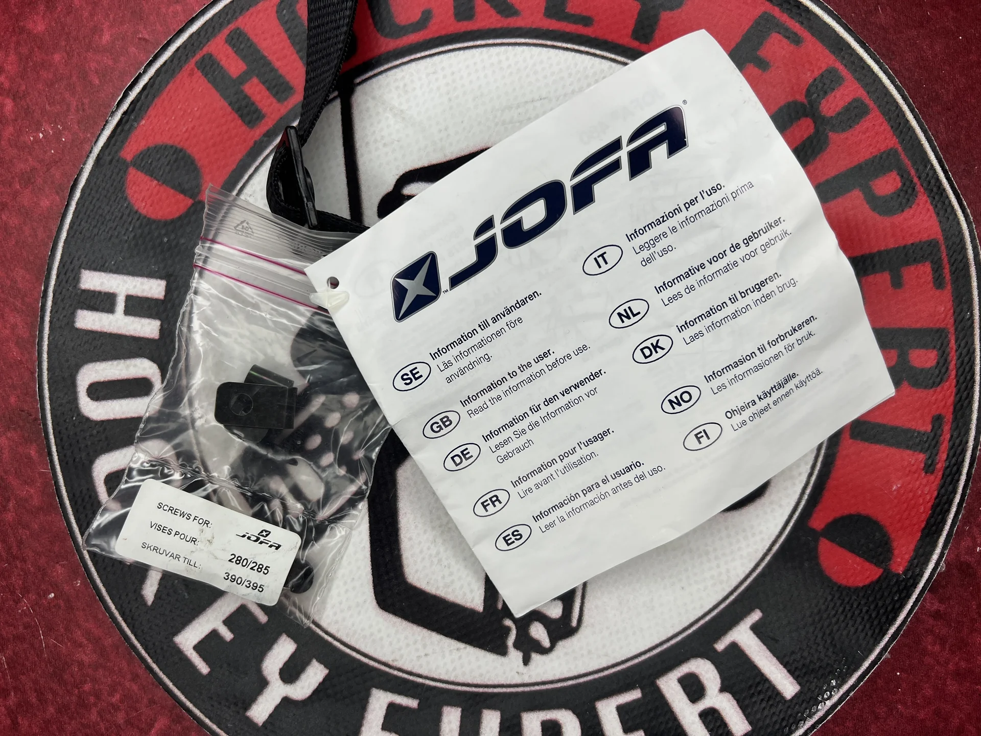 Хоккейная сетка решетка jofa 480 SR M - миниатюра 3
