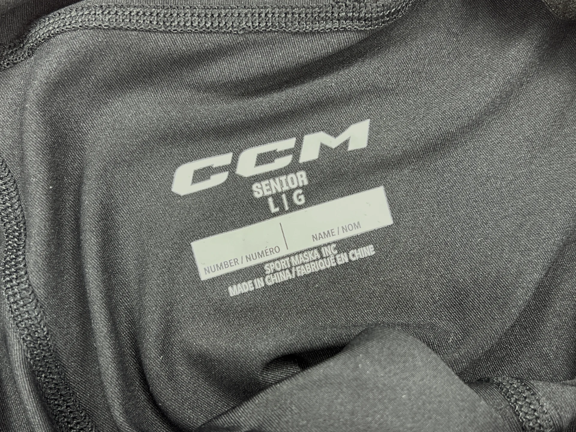 Хоккейное нательное белье CCM protection SR L - миниатюра 6