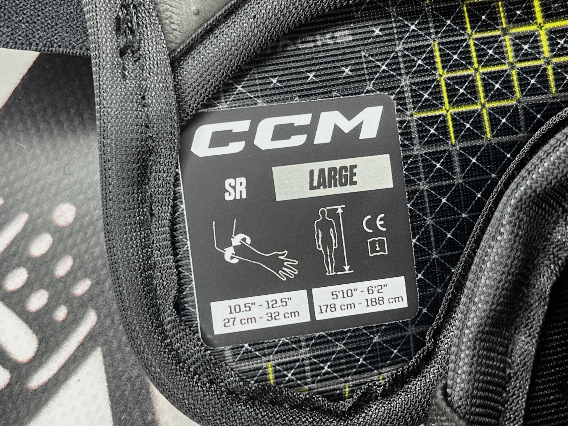 Хоккейные налокотники локти CCM XF PRO SR L - миниатюра 8