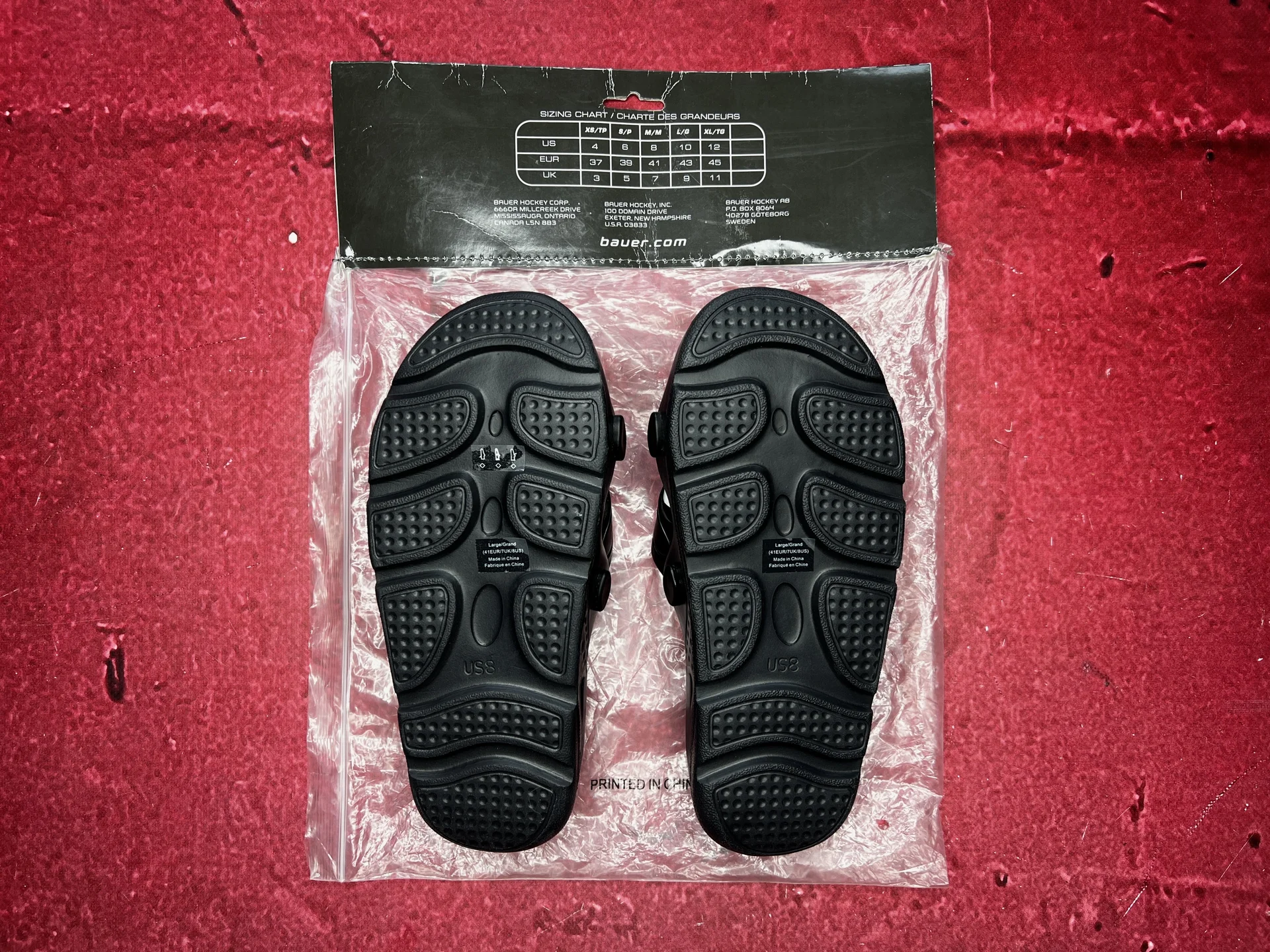 Хоккейные сланцы bauer shower slide SR M - миниатюра 7