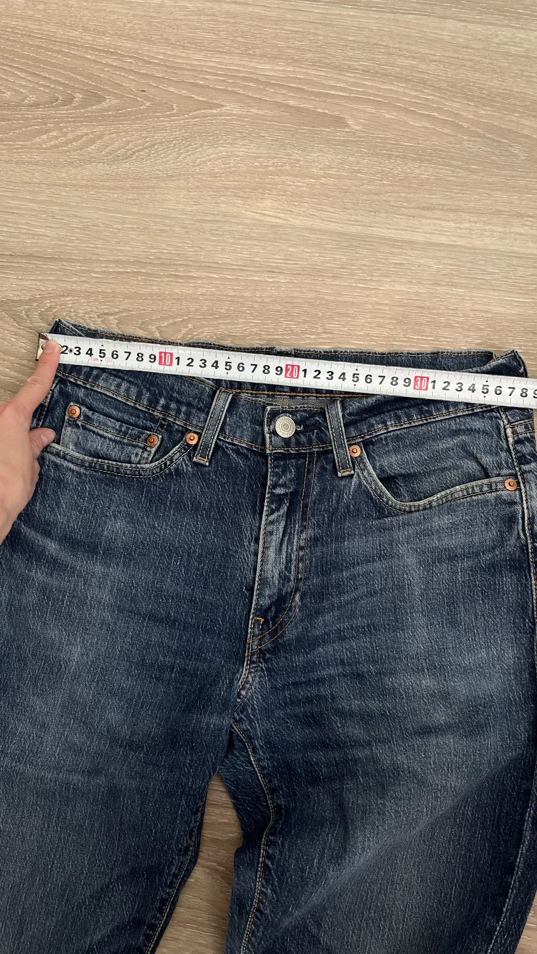 Мужские джинсы Levis - миниатюра 3