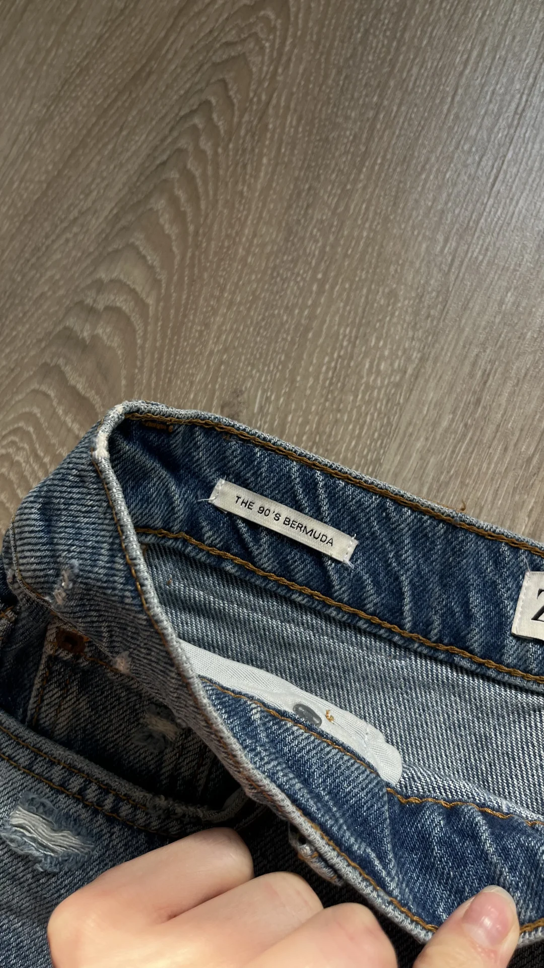 Джинсовые шорты Zara - миниатюра 3