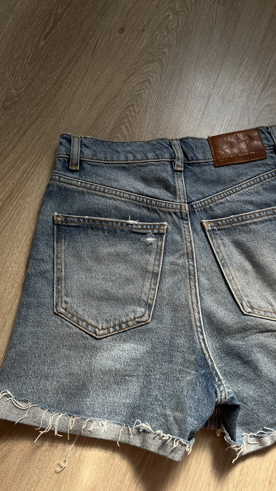 Джинсовые шорты Zara - миниатюра 4