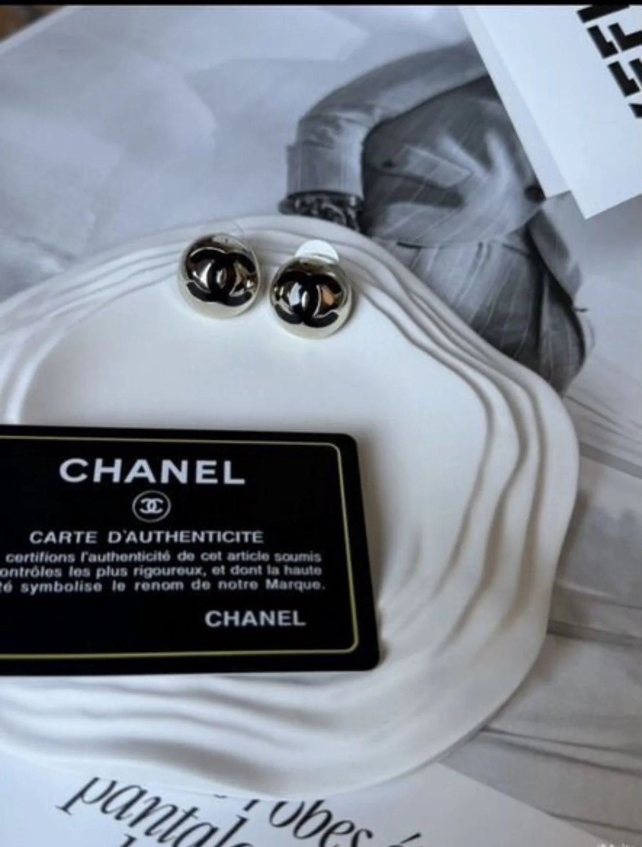 Серьги Chanel - миниатюра 2
