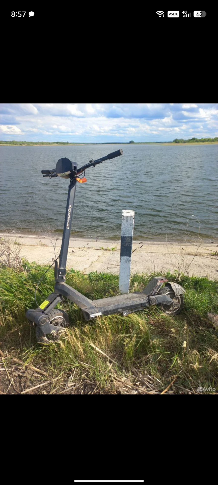 электросамокат kugoo Kirin g3 - миниатюра 3