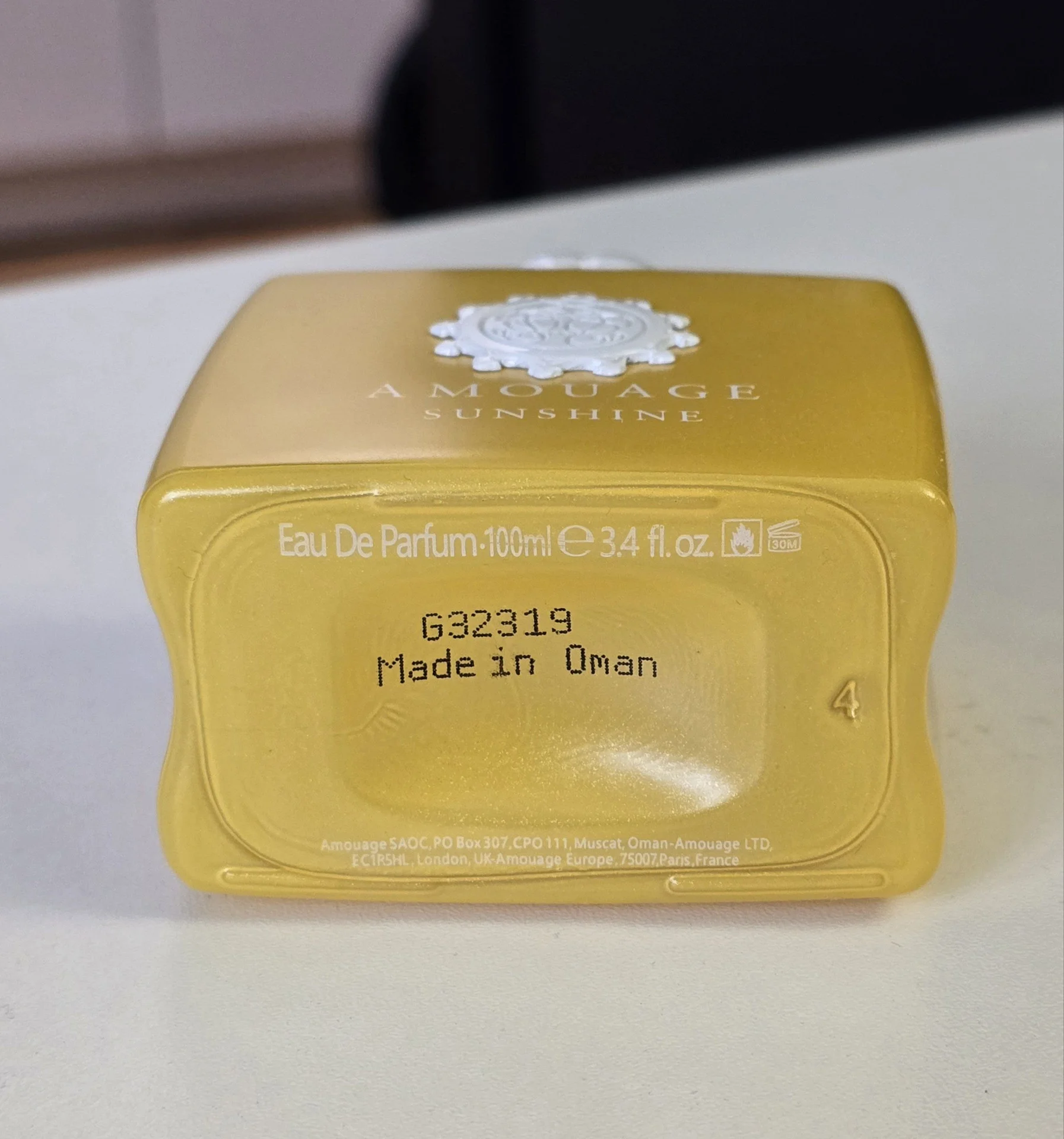 Amouage Sunshine оригинал - миниатюра 3