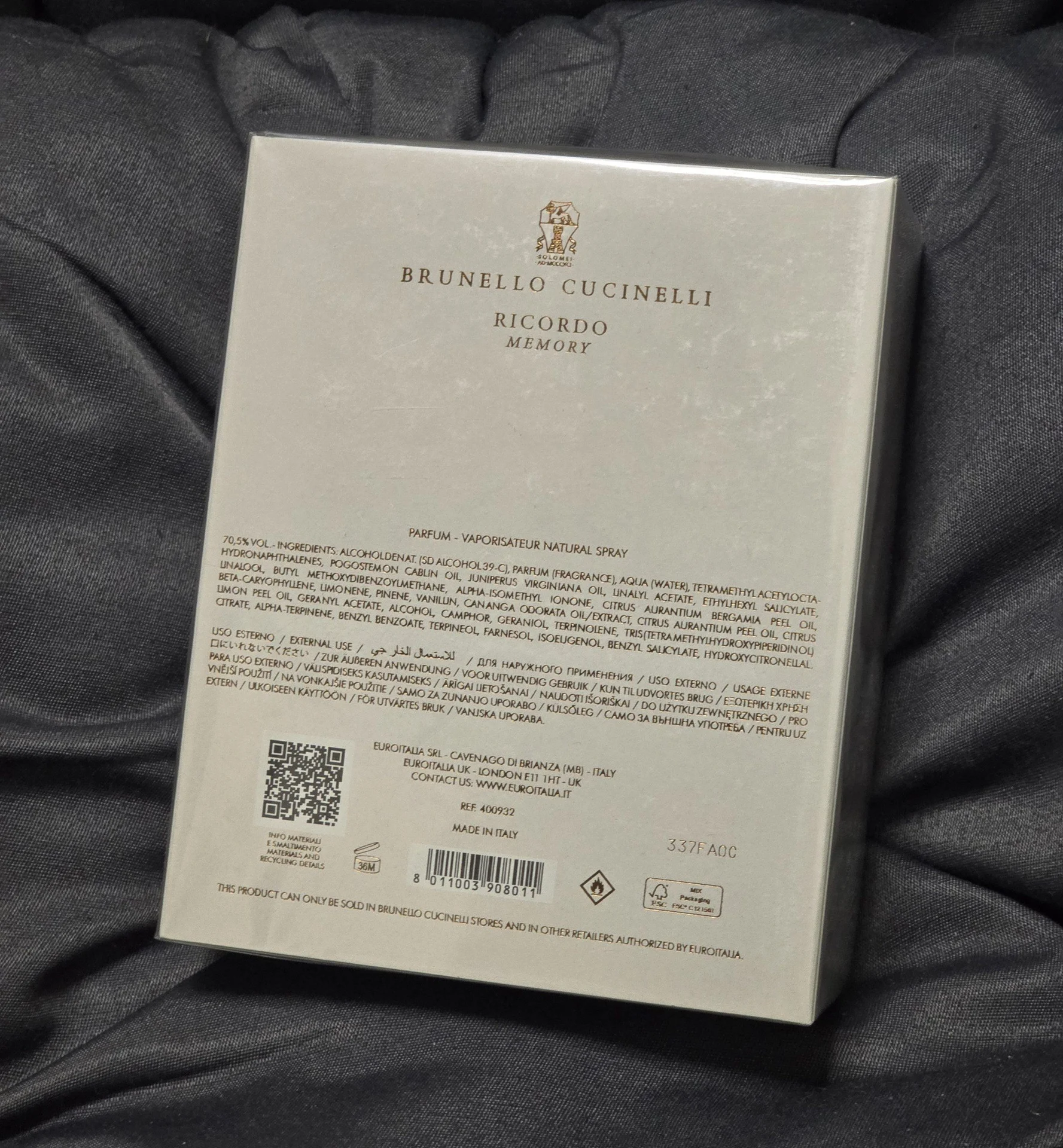 BRUNELLO CUCINELLI RICORDO - миниатюра 2