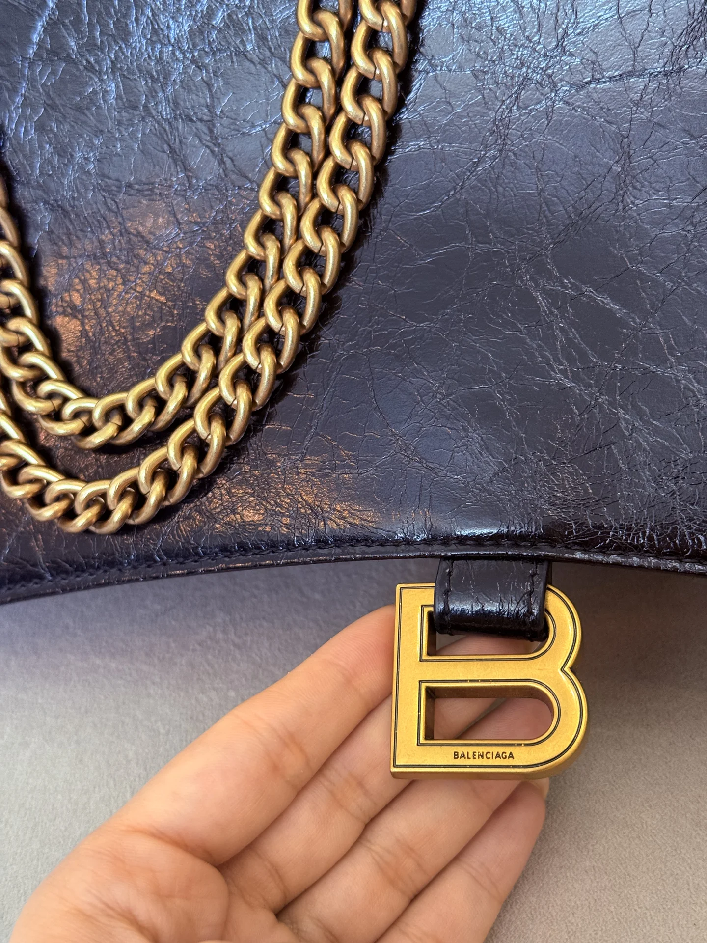 Сумка черная Balenciaga - миниатюра 3